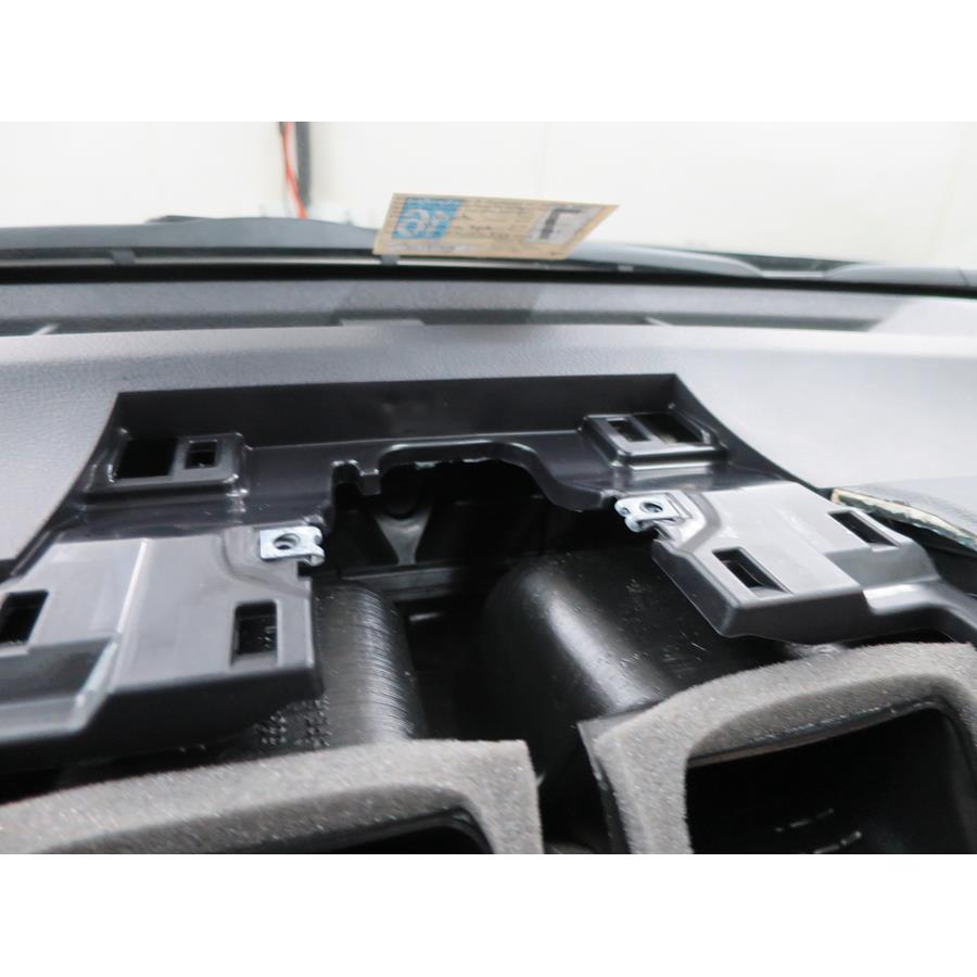 2012 Toyota Camry Center dash speaker removed
