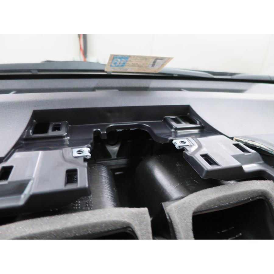 2016 Toyota Camry Center dash speaker removed