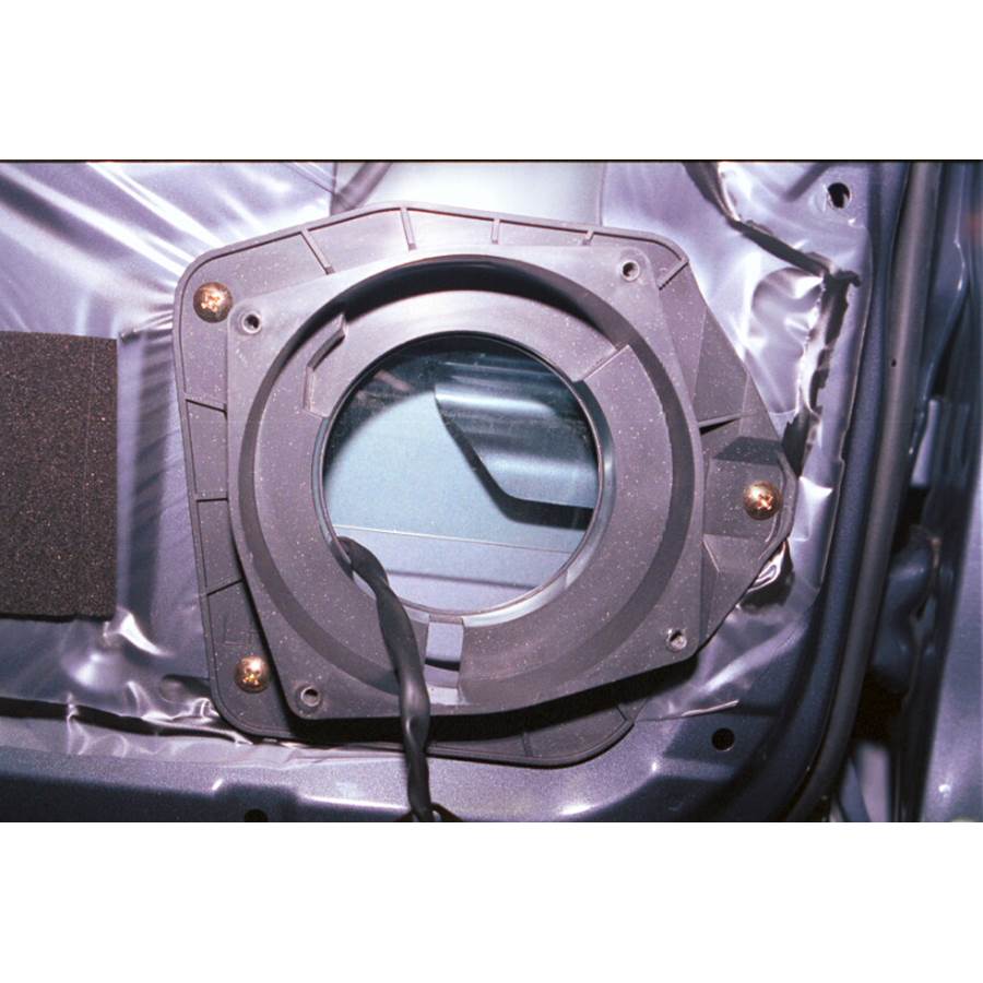 2000 Mitsubishi Montero Front door woofer removed