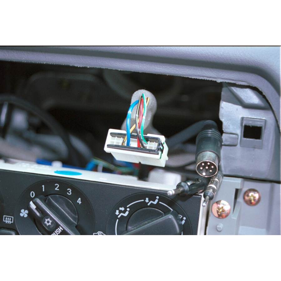 1999 Mitsubishi Galant Factory radio removed