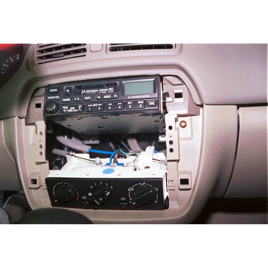 2003 Mitsubishi Galant Factory radio removed
