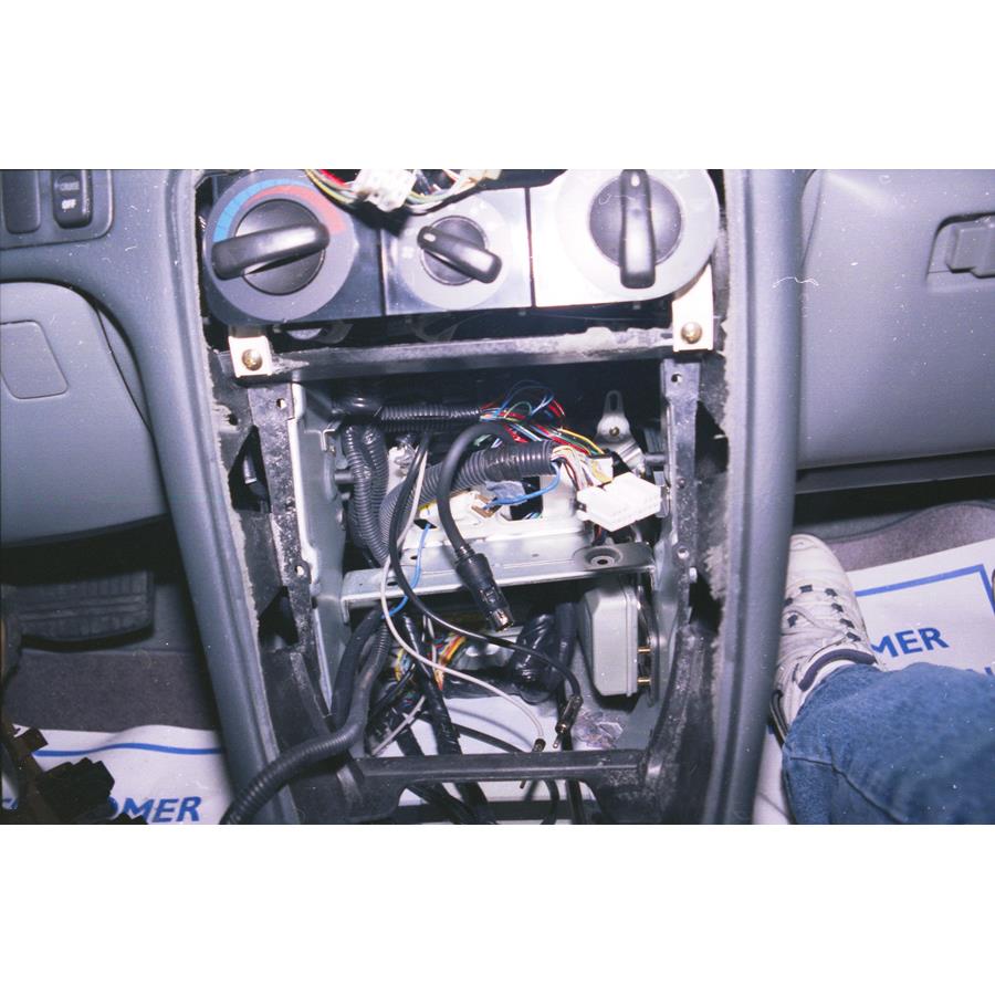 1996 Mitsubishi Galant Factory radio removed