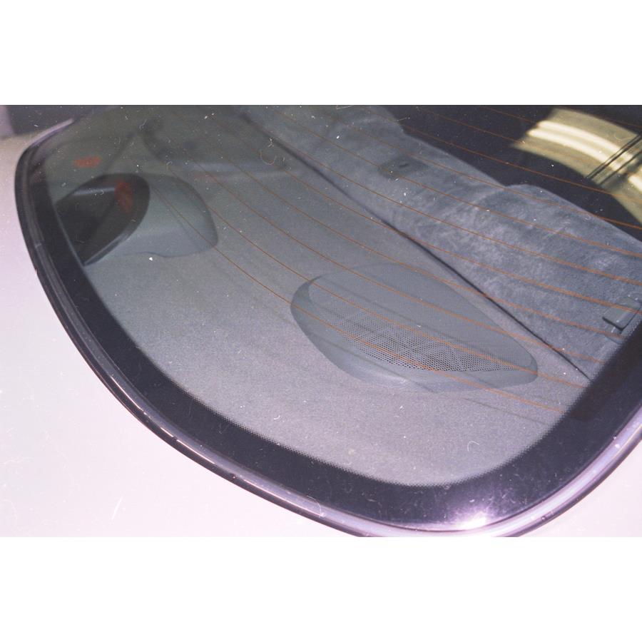 1996 Mitsubishi Galant Rear deck speaker location