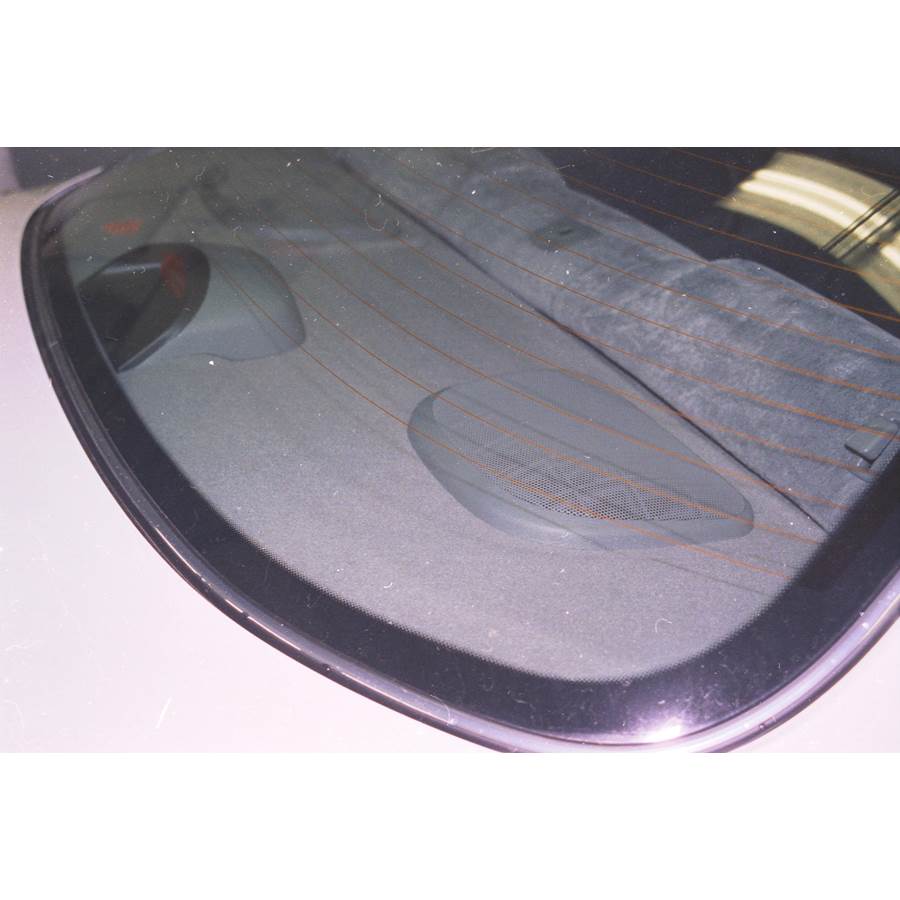 1998 Mitsubishi Galant Rear deck speaker location