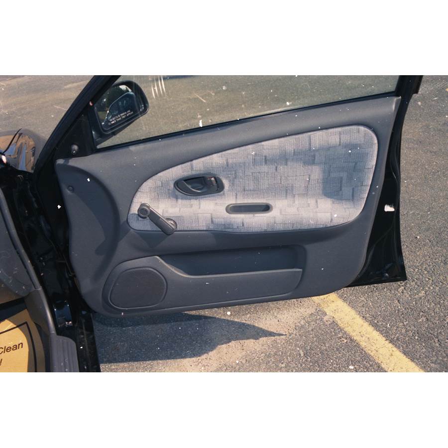 1997 Mitsubishi Mirage Front door speaker location