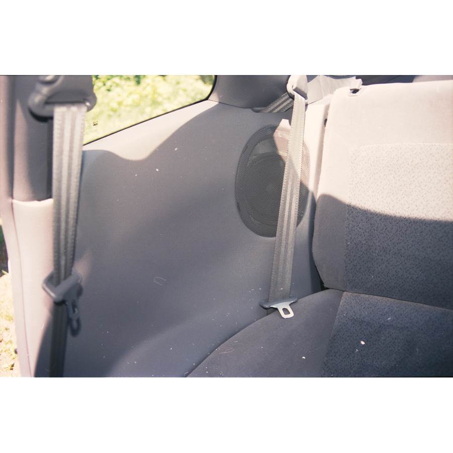 1996 Mitsubishi Eclipse Rear side panel speaker location