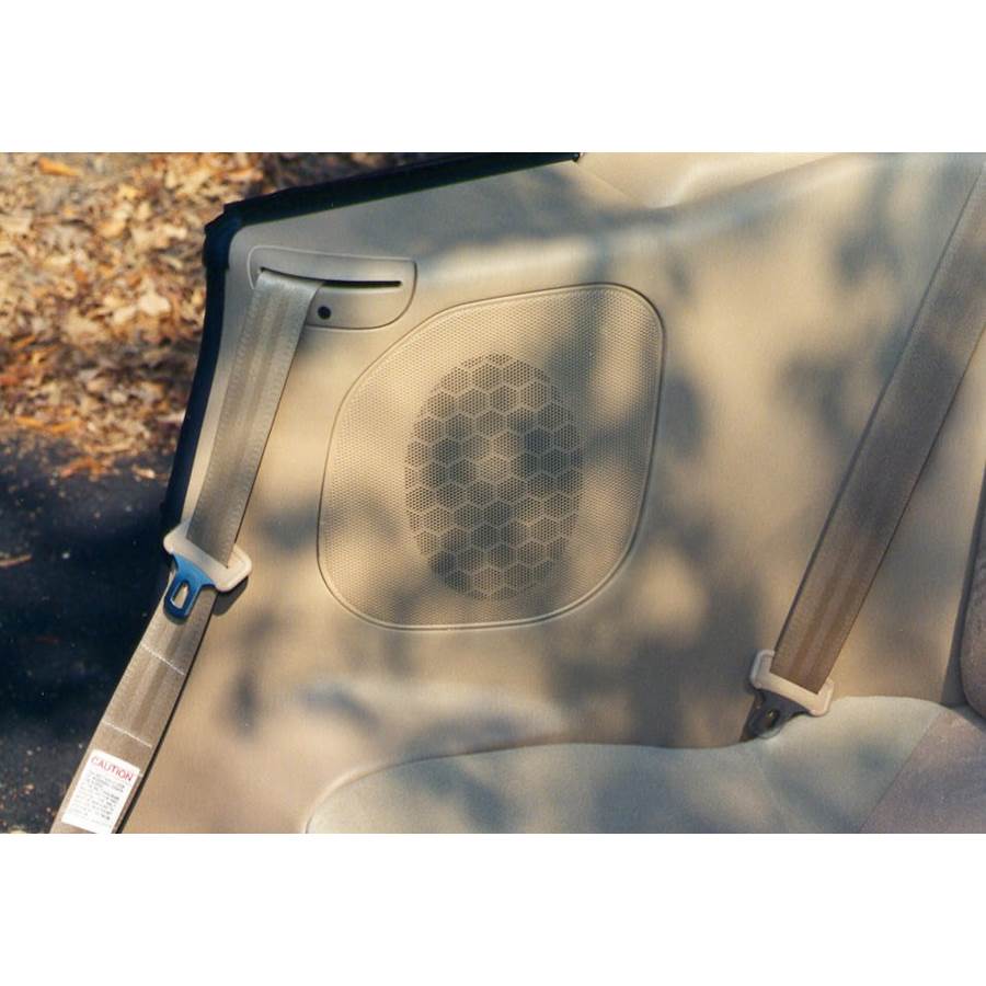 1999 Mitsubishi Eclipse Spyder Rear side panel speaker location