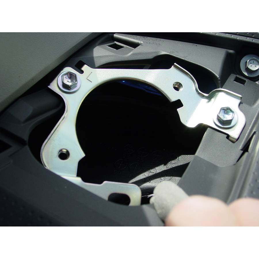 2010 Toyota FJ Cruiser Dash speaker removed