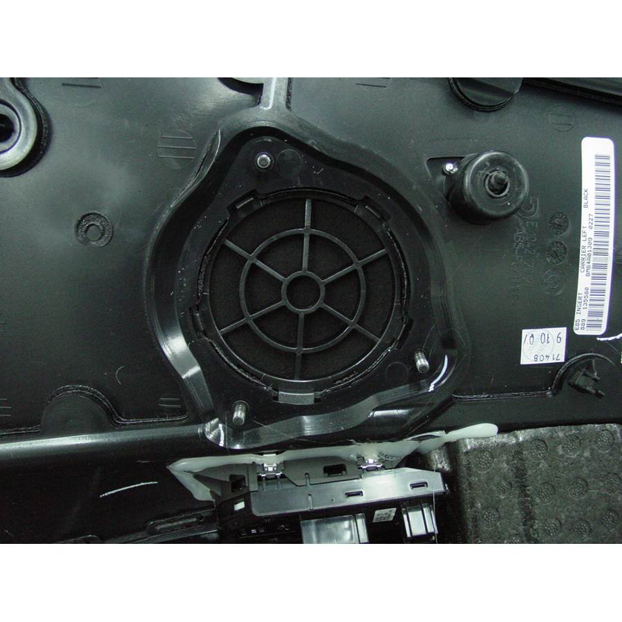 2003 BMW Z4 Front door woofer removed