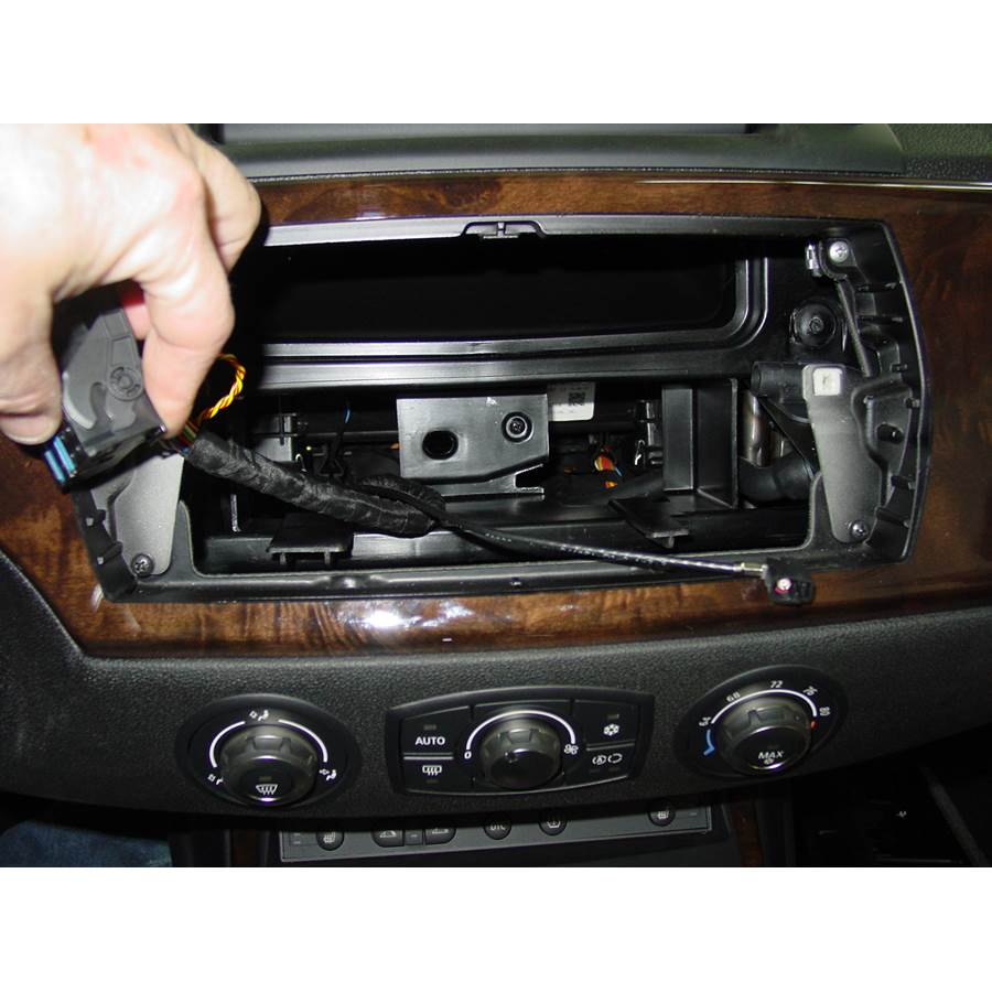 2008 BMW Z4 Factory radio removed