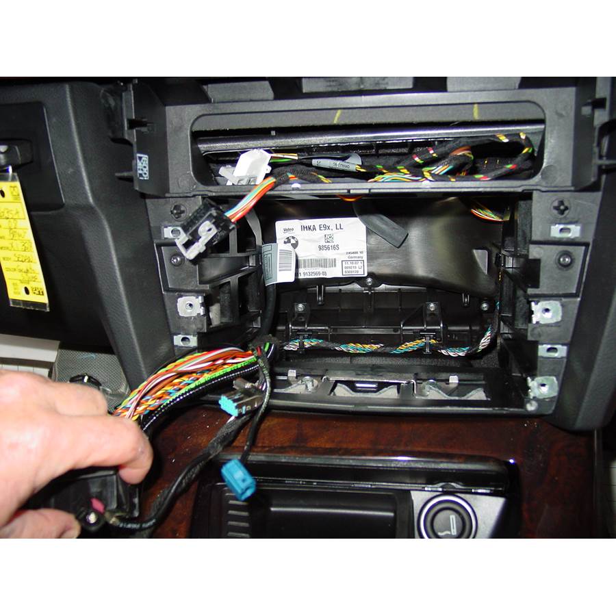 2010 BMW M3 Factory radio removed
