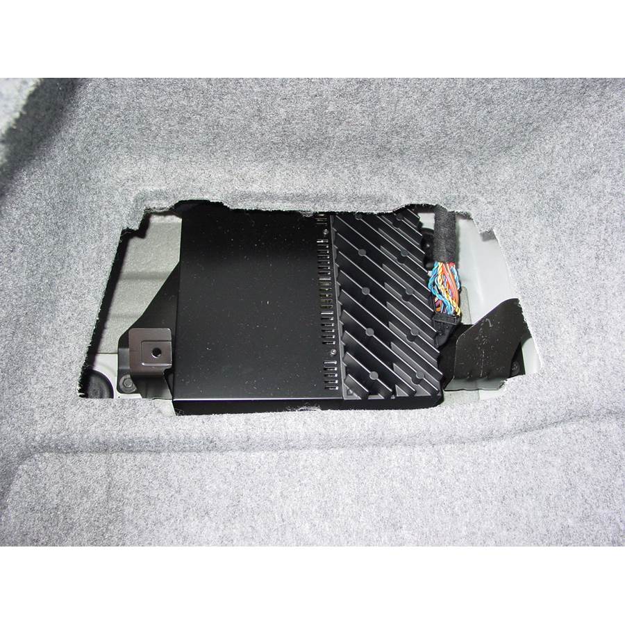 2010 BMW M3 Factory amplifier