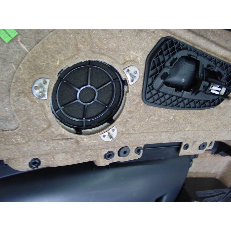 2010 BMW M3 Front speaker removed