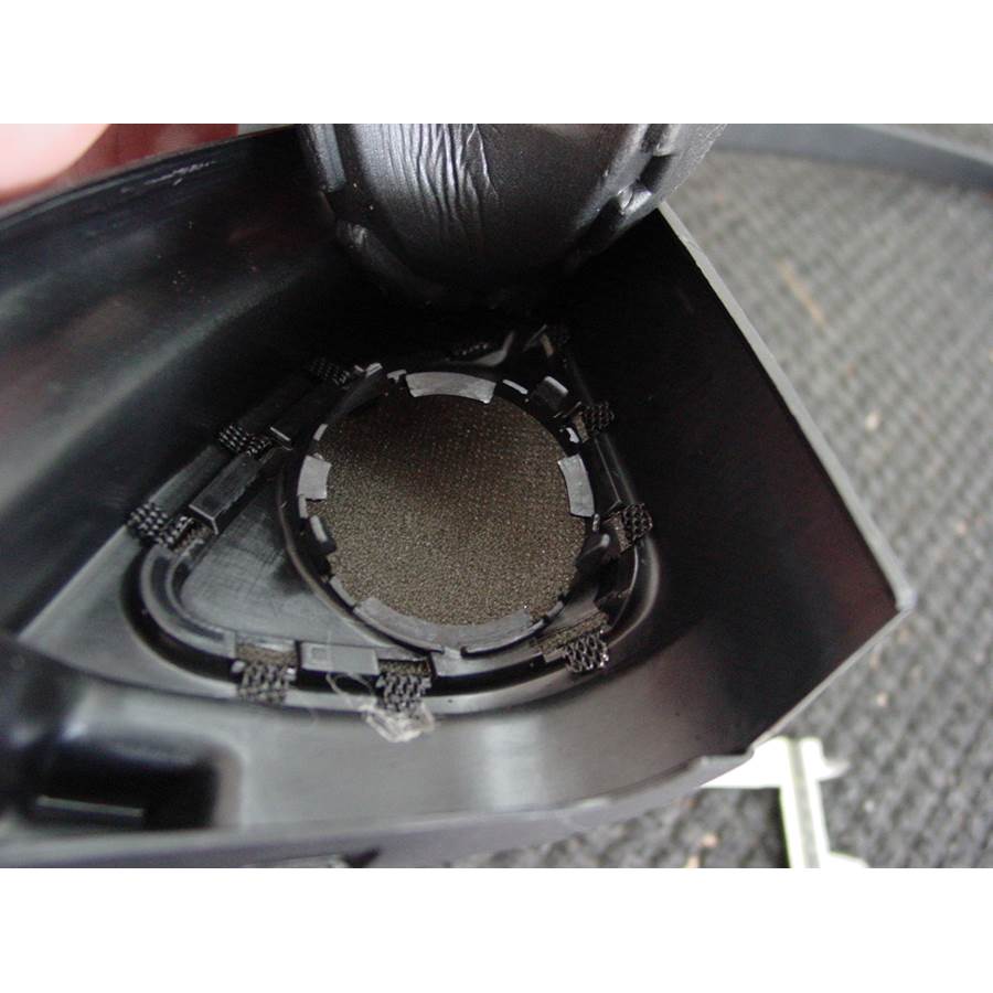 2010 BMW M3 Front door tweeter removed