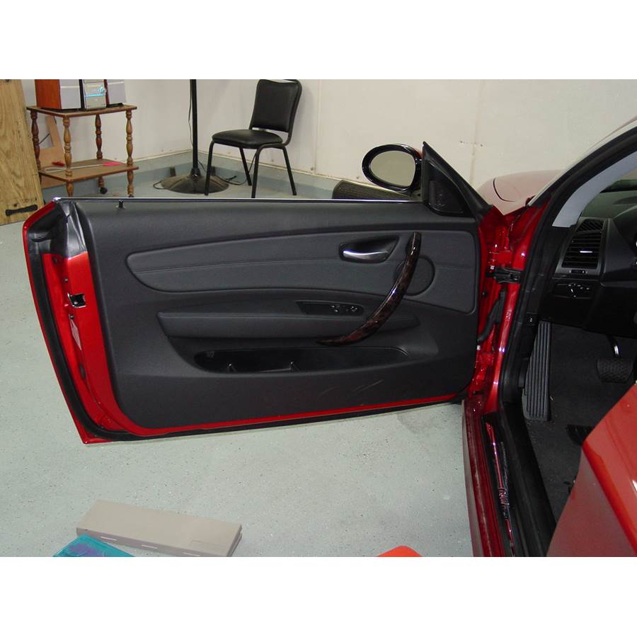 2012 BMW 1 Series Front door speaker location