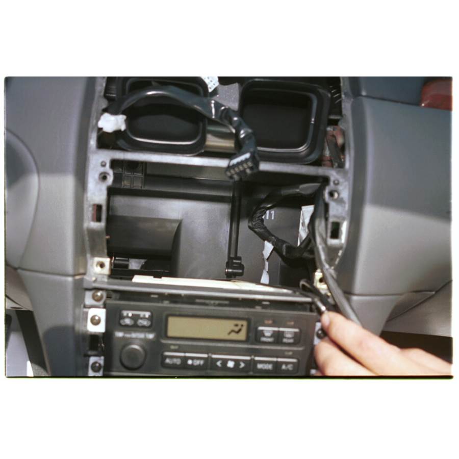 1999 Toyota Camry Solara Factory radio removed