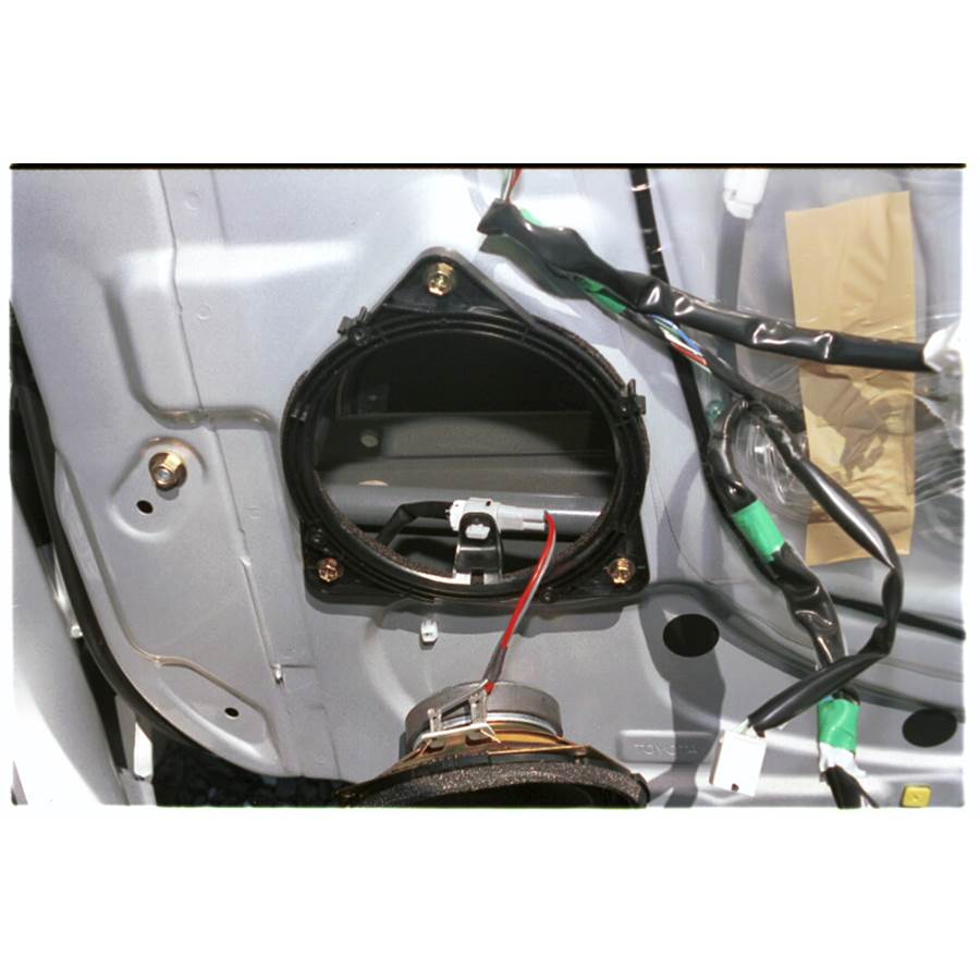 2001 Toyota Camry Solara Front door woofer removed