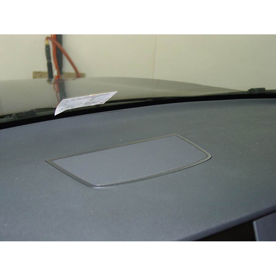 2007 BMW X5 Center dash speaker location