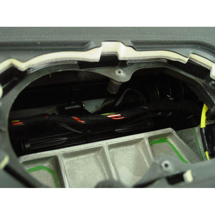 2010 BMW X5 Center dash speaker removed