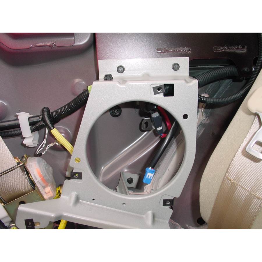 2001 Toyota Camry Solara Rear side panel speaker removed