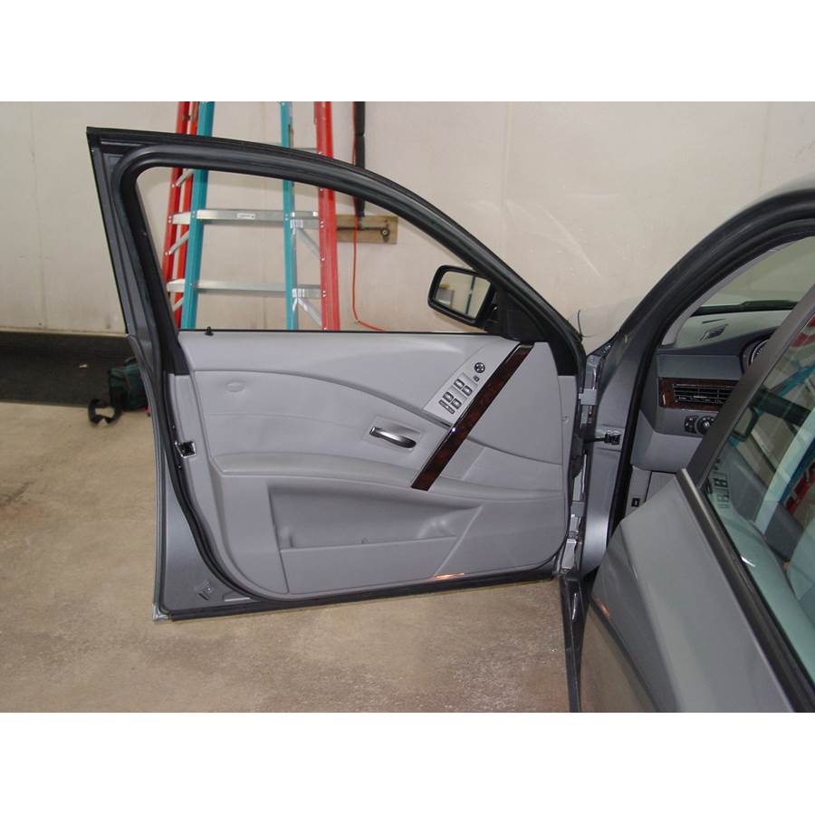 2005 BMW 5 Series Front door speaker location