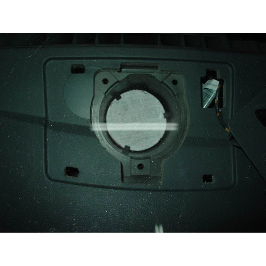 2009 BMW 5 Series Center dash speaker removed