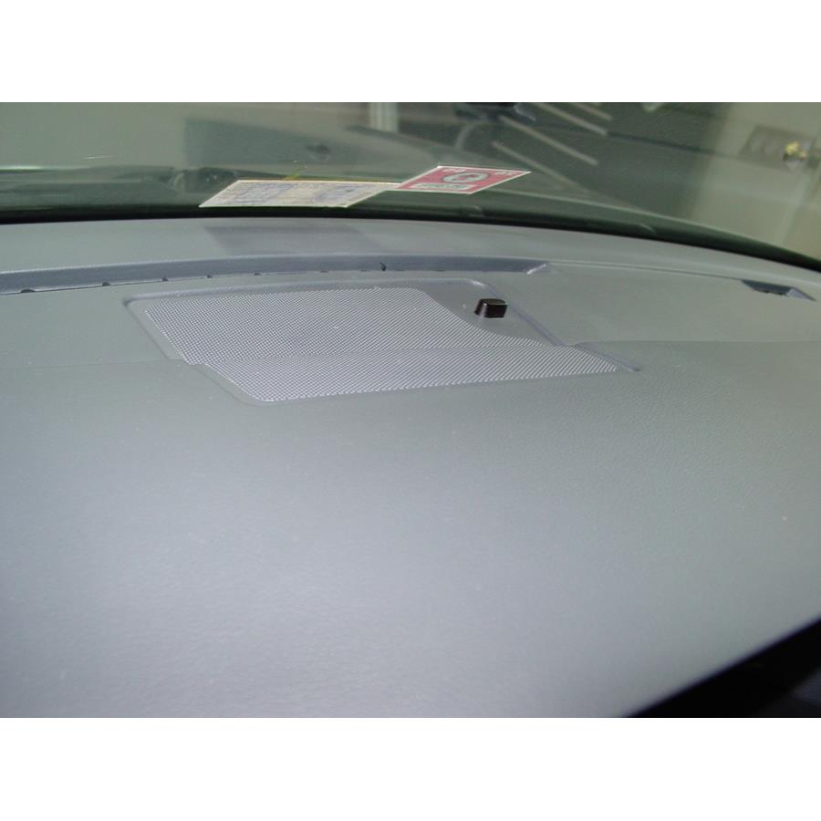 2010 BMW 5 Series Center dash speaker location