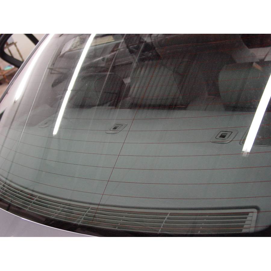 2004 BMW 5 Series Rear deck speaker location