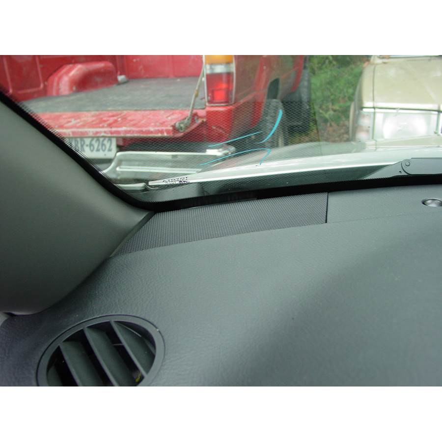 2008 Toyota Camry Solara Dash speaker location
