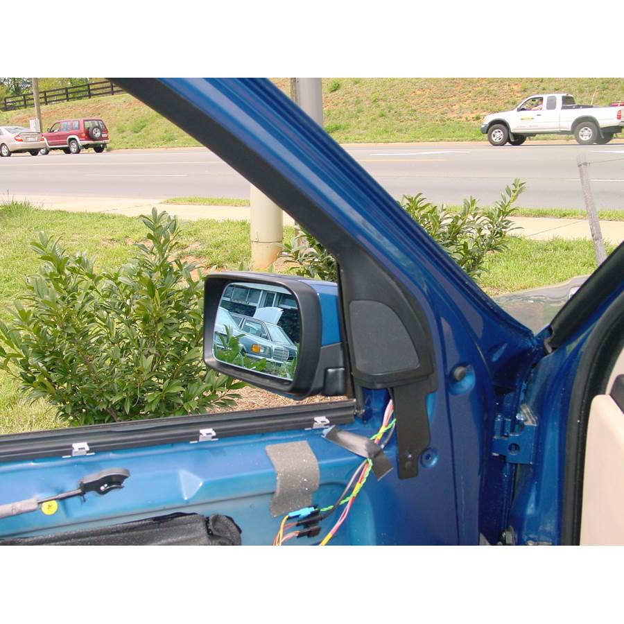 2000 BMW X5 Front door tweeter location