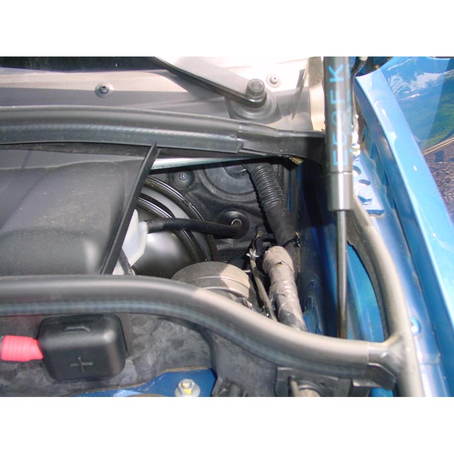 2006 BMW X5 Firewall access