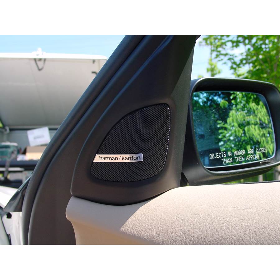2005 BMW 3 Series Front door tweeter location