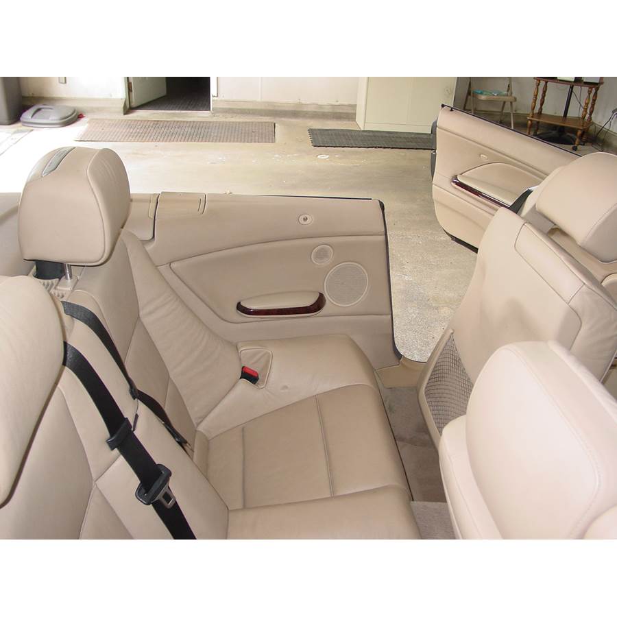 2004 BMW 3 Series Rear side panel speaker location