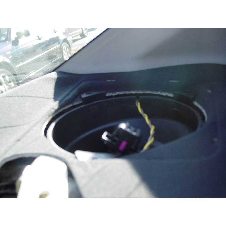 2004 BMW M3 Rear deck speaker removed