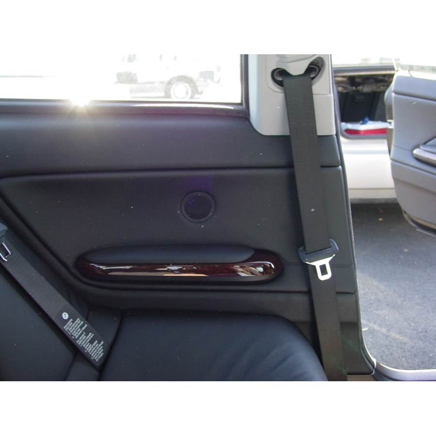 2001 BMW 3 Series Rear side panel speaker location