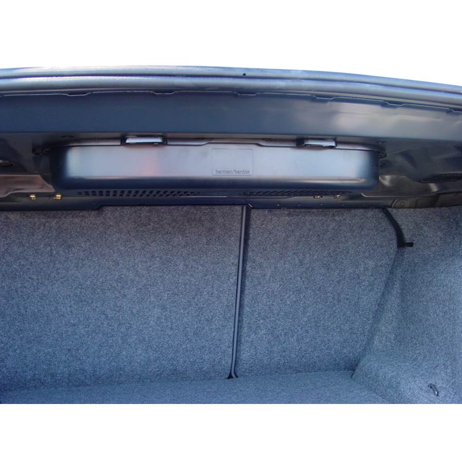 2001 BMW M3 Trunk speaker location