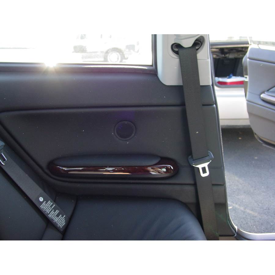 2002 BMW M3 Rear side panel speaker location