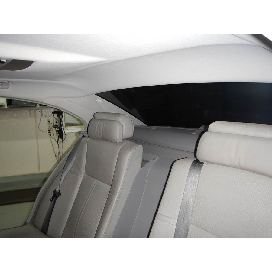 2004 BMW 7 Series Rear deck speaker location