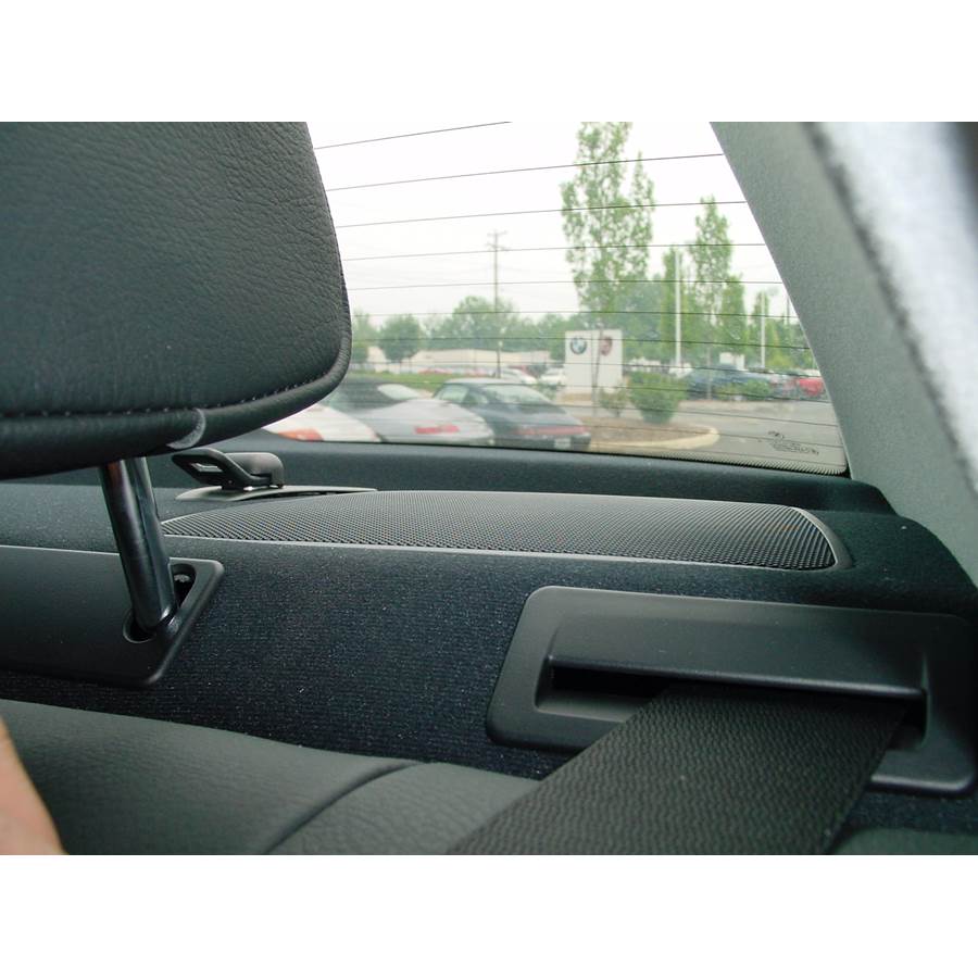 2002 BMW M5 Rear deck speaker location