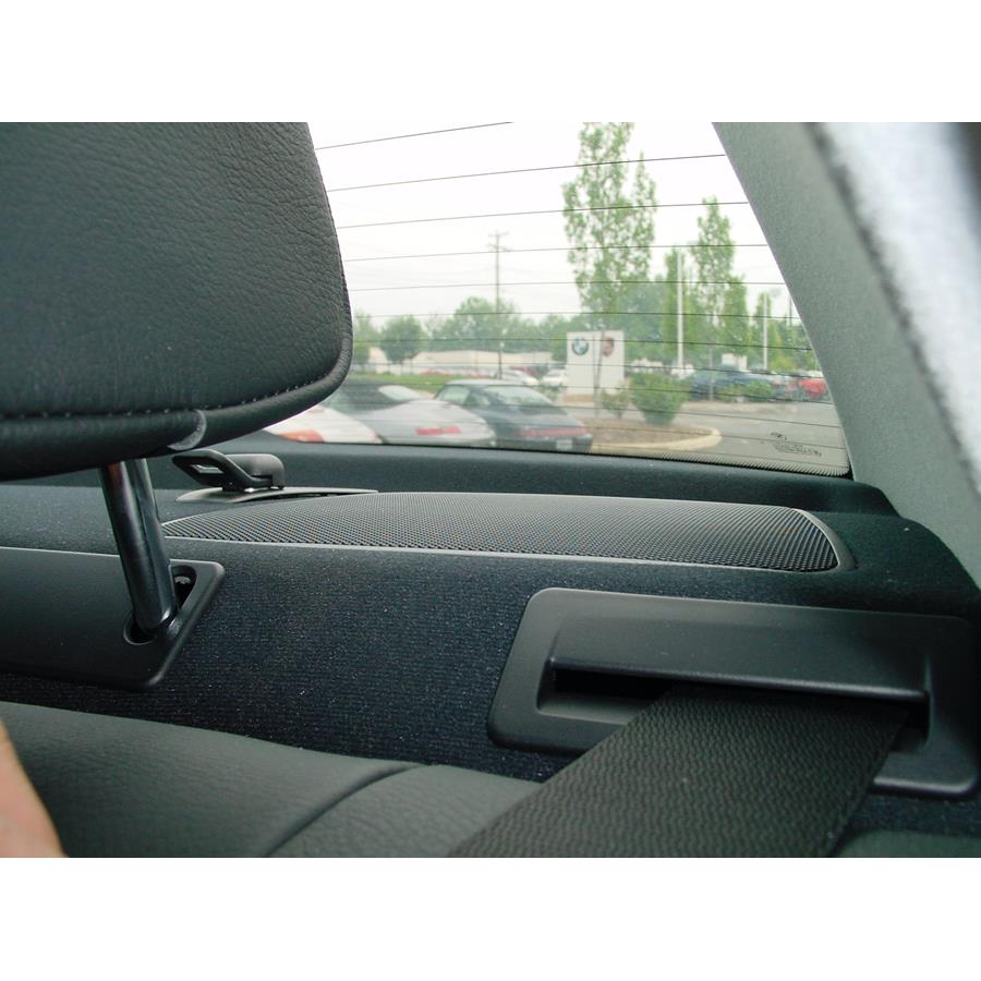 2003 BMW 5 Series Rear deck speaker location