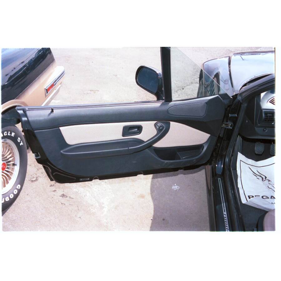 2001 BMW Z3 Front door speaker location