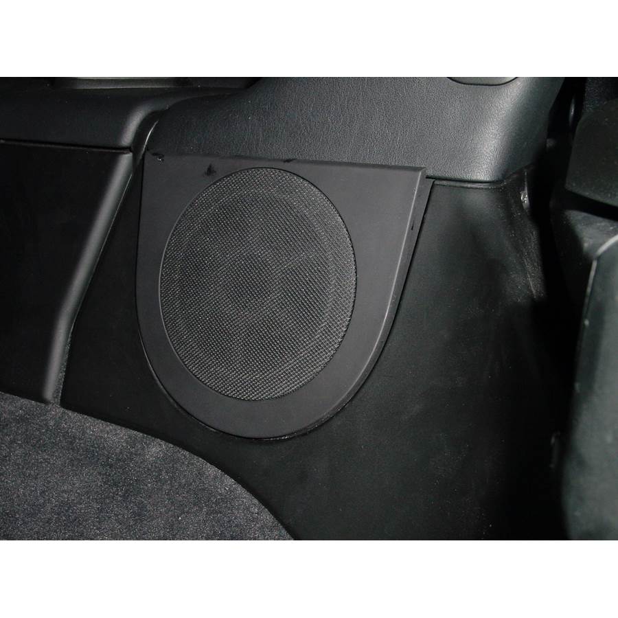 2001 BMW Z3 Rear cab speaker location