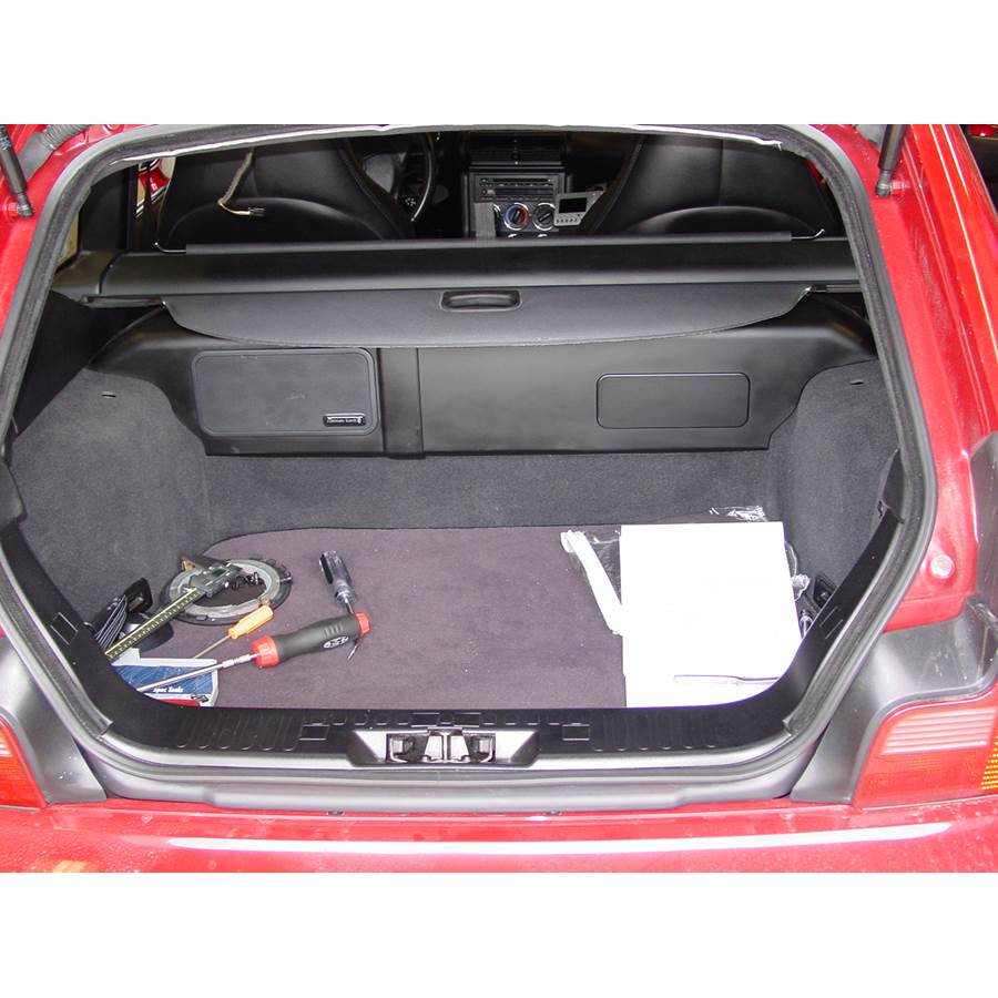 2001 BMW M Rear hatch speaker location