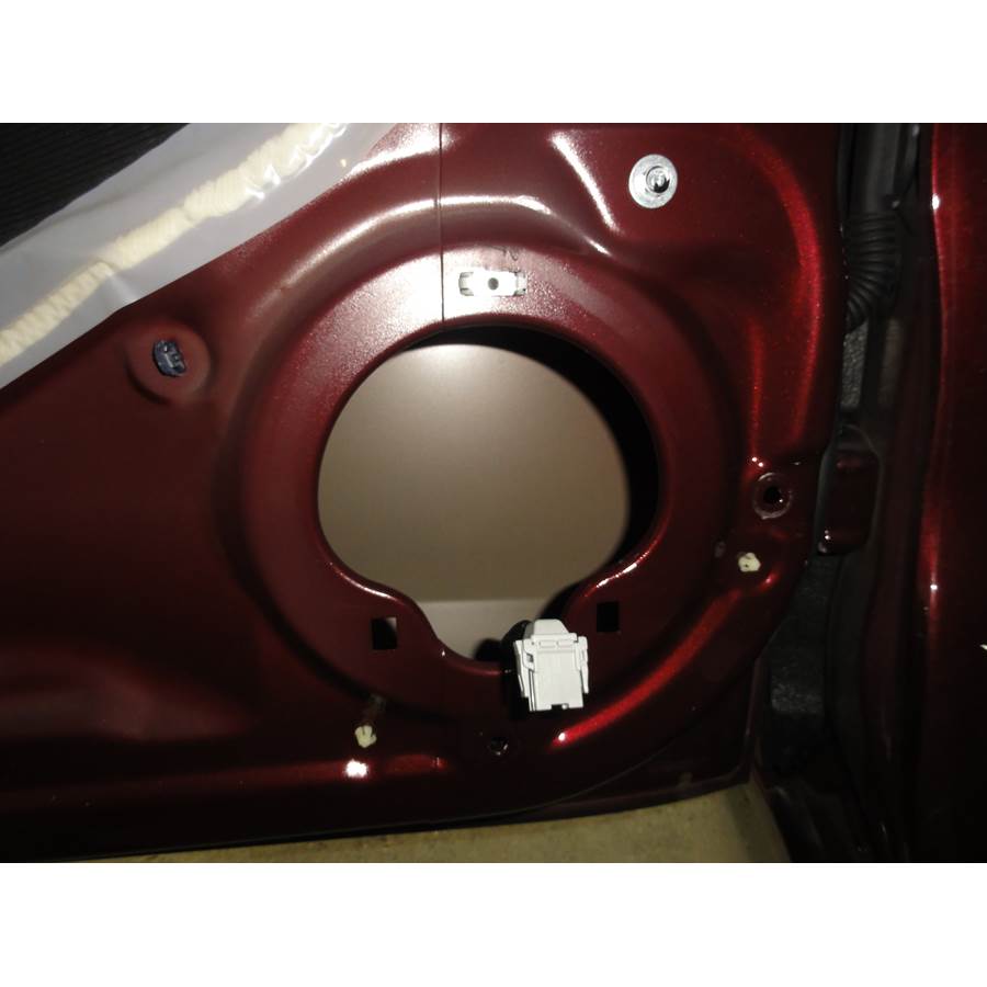 2010 Acura TL Front speaker removed