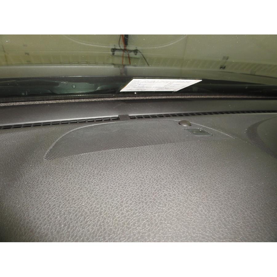 2012 Acura TL Center dash speaker location
