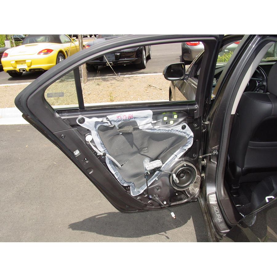 2009 Acura TSX Rear door speaker