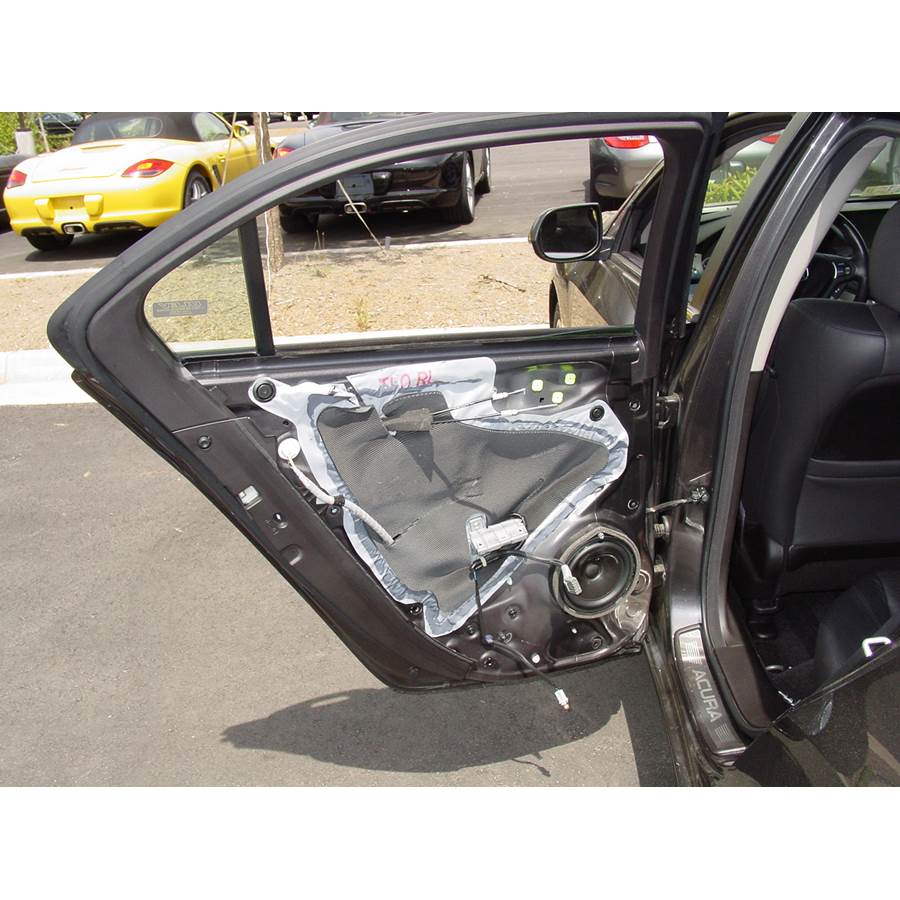 2010 Acura TSX Rear door speaker