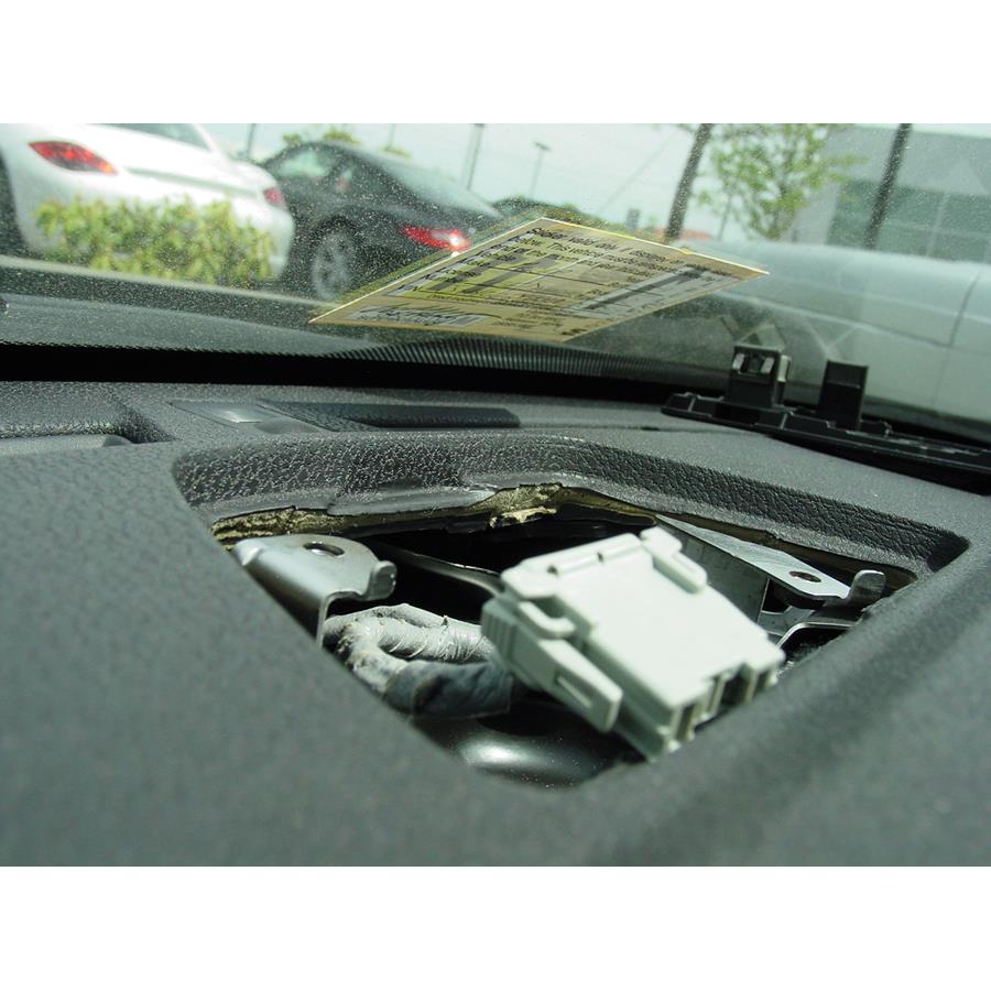 2014 Acura TSX Center dash speaker removed