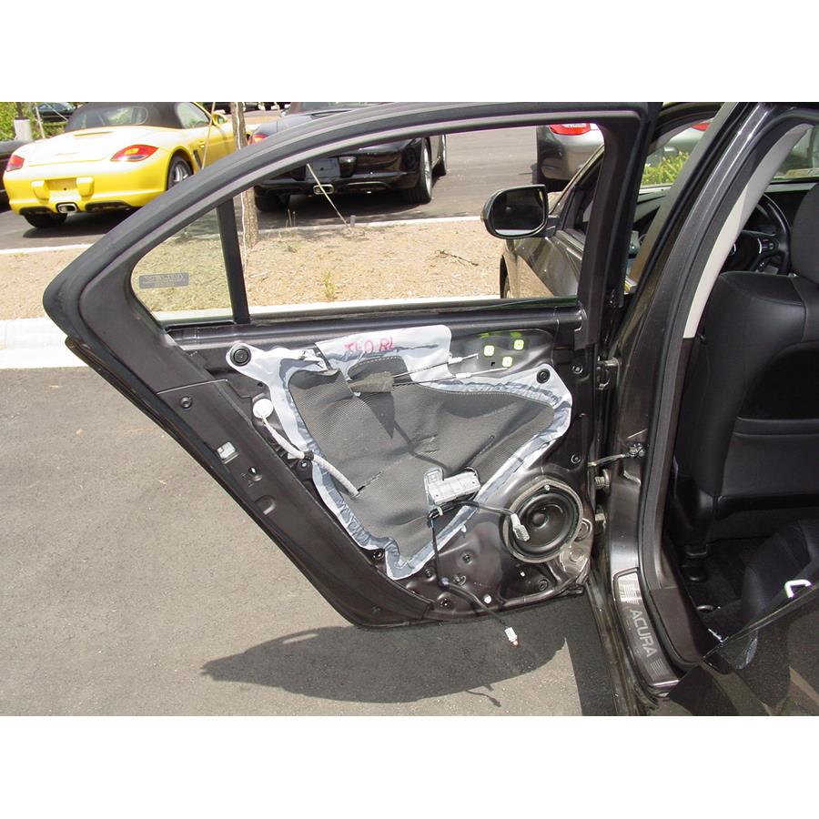 2014 Acura TSX Rear door speaker