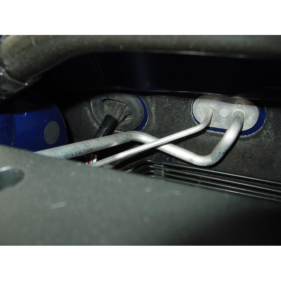 2014 Acura TSX Firewall access